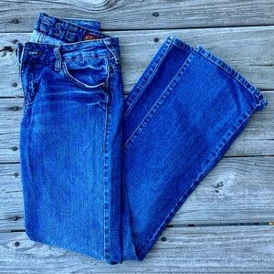 Delia’s Reese Size 5/6 Short Boot Cut Blue Jeans Delias